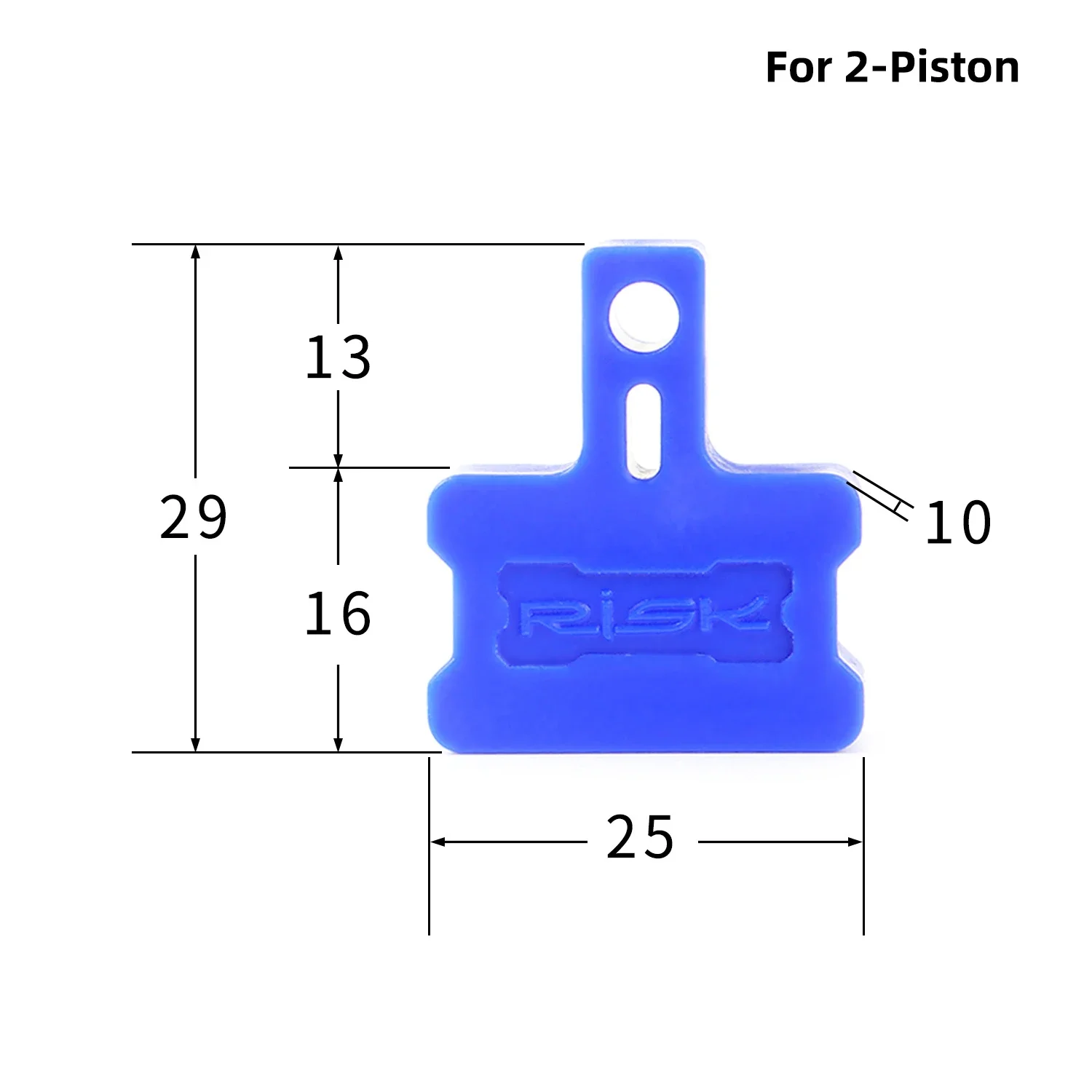 Bicycle Hydraulic Disc Brake 3/10Pcs Spacer Blocks MTB Road General 2/4 Piston Oil Change Bleeding Stopper Limit Pads Inserts