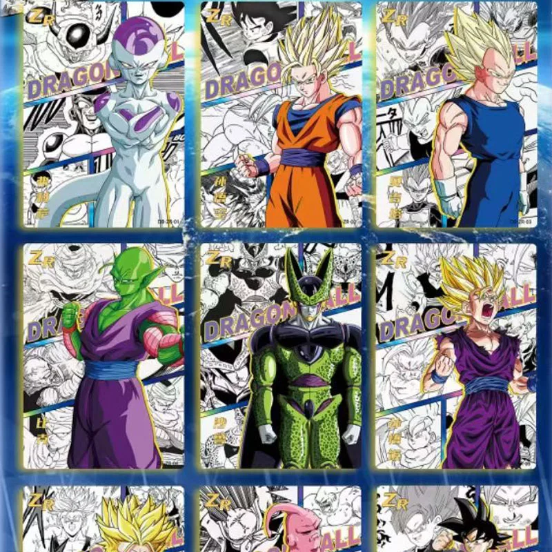 Dragon Ball Collection Cards Graded Douqu Cultural Creation Colorful Signature Pr Trading Gift Games For Children Playing Cards
