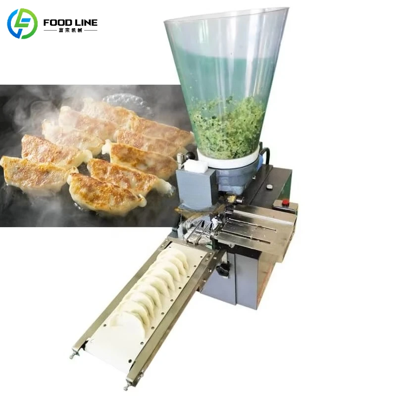 Customized Automatic Dumpling Making Machine with Dough Sheeter Function All in One Dumpling Wrapper Maker Machine
