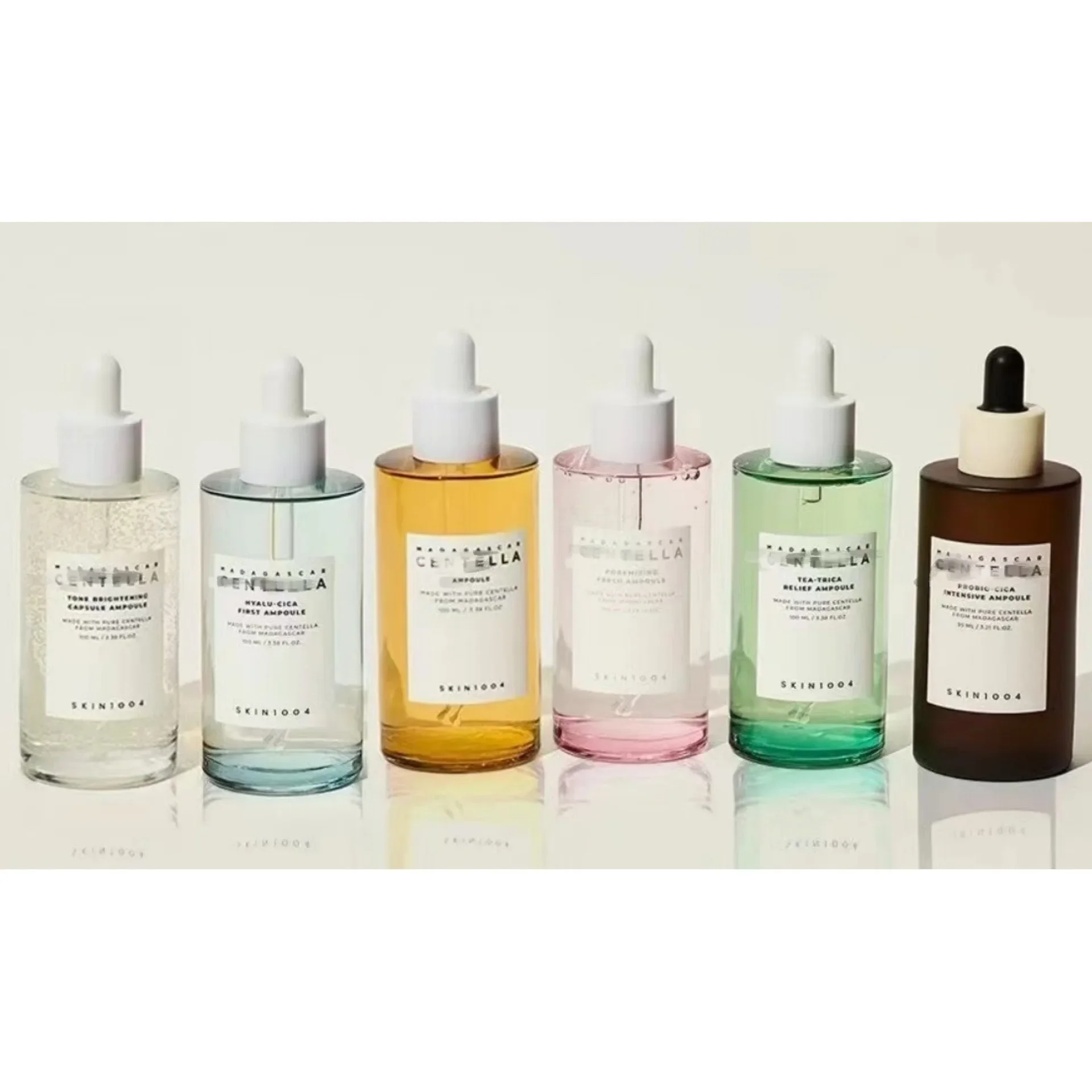 SKIN1004 العناية بالبشرة Angel Centella Assay مسحوق بروبيوتيك الملح الأبيض شجرة الشاي جوهر ستة ألوان ترطيب وترطيب 100 مللي