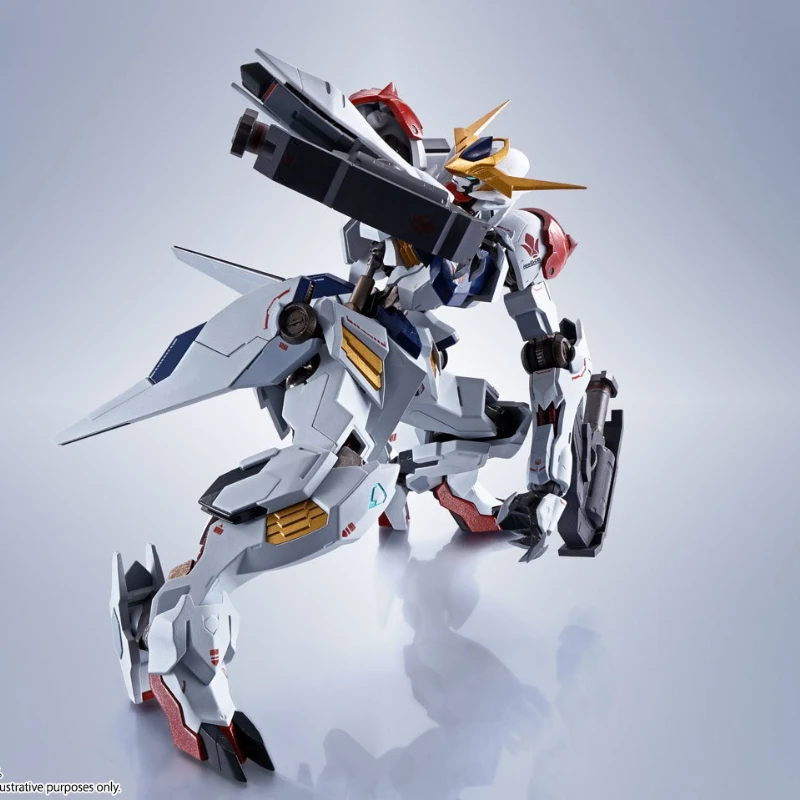BANDAI Original MR serie ASW-G-08 Gundam Barbatos Lupus Anime figura de acción montaje adorno de escritorio juguetes modelo coleccionable
