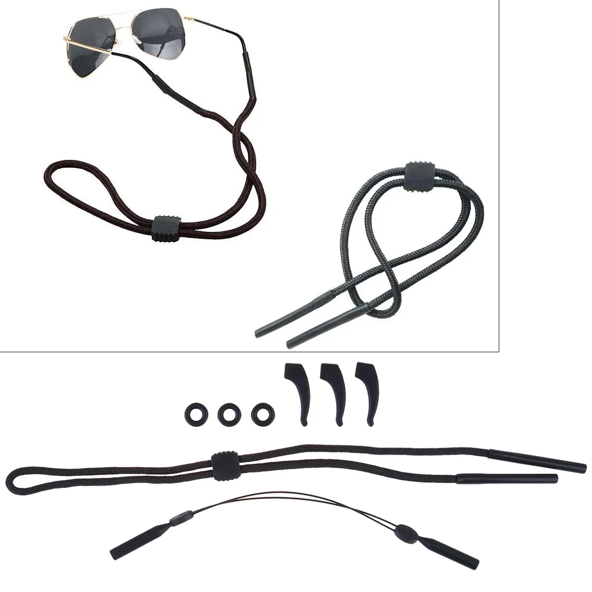 

10 Pcs Glasses Accessories Durable Non-slip Eyewear Strap Lightweight Rope for Glasses Perfect Gift Simple Design Practical Use