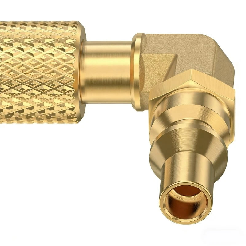 1/4Inch Gas Adapter Quick Connecting Conversion For Tabletop Grills Griddles HX6C