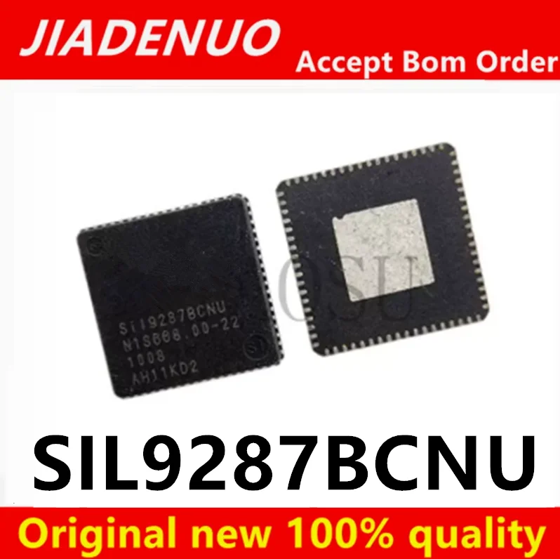 (2-5piece) 100% New SiI9287BCNU  SIL9287BCNU SIL9287B SiI9287B SIL9287 SiI9287 Si19287BCNU Si19287B Si19287 QFN-72 Chipset