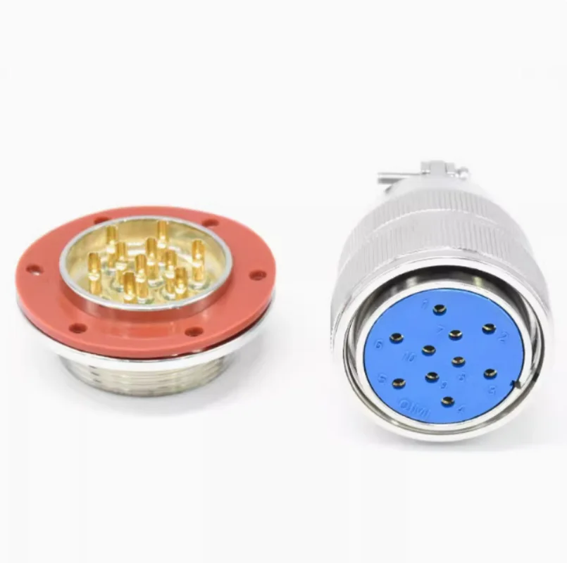 موصل زجاجي ملبد سبيكة MX 33-10P/16P/21P/55P (أنثى + مقبس دائري) قابس طيران ضيق للهواء #1