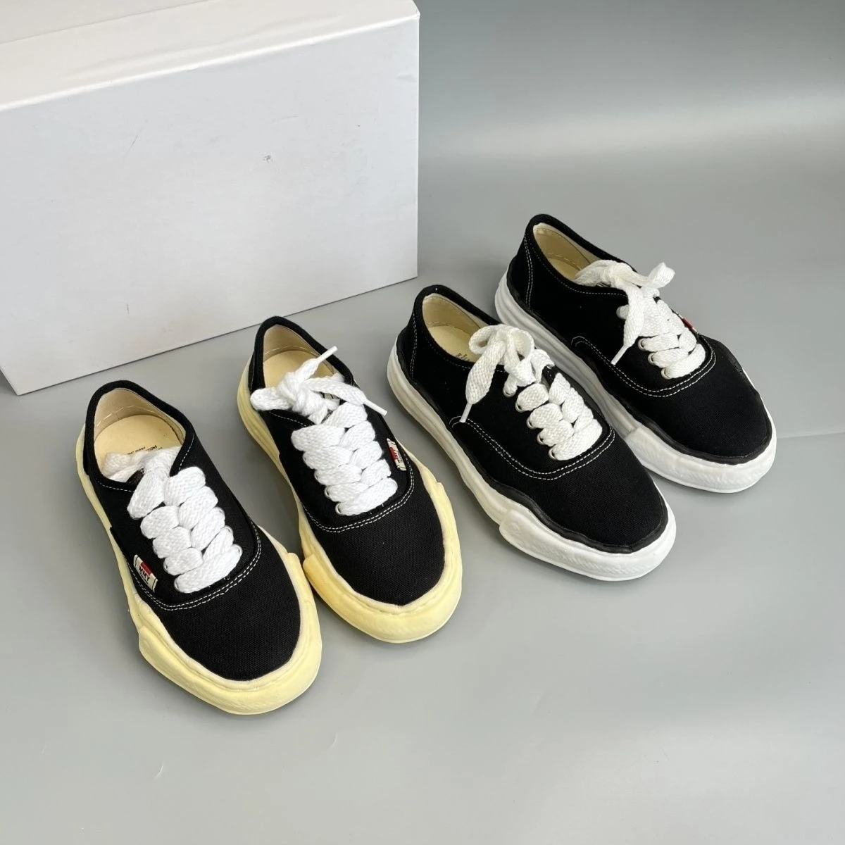 2026 New Dissolve Sole Sneakers Shawn Yue Style Distressed Canvas Height Increase Board Shoes Trendy