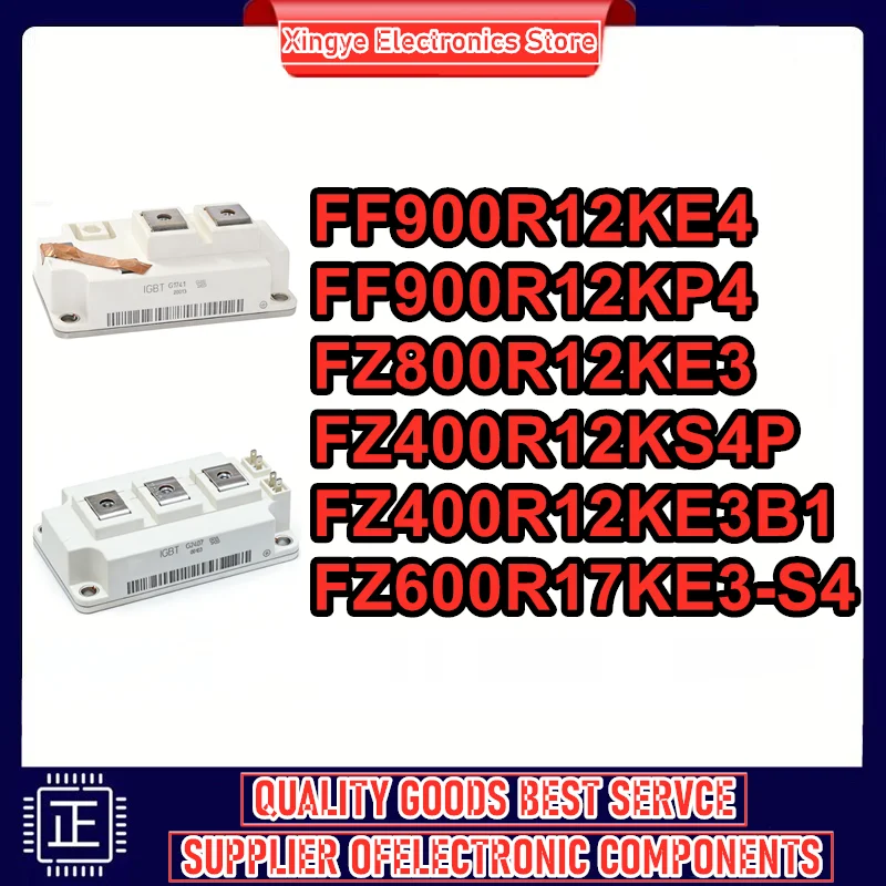 FF900R12KE4 FF900R12KP4 FZ800R12KE3 FZ400R12KS4P FZ400R12KE3B1 FZ600R17KE3-S4 IGBT Power Module