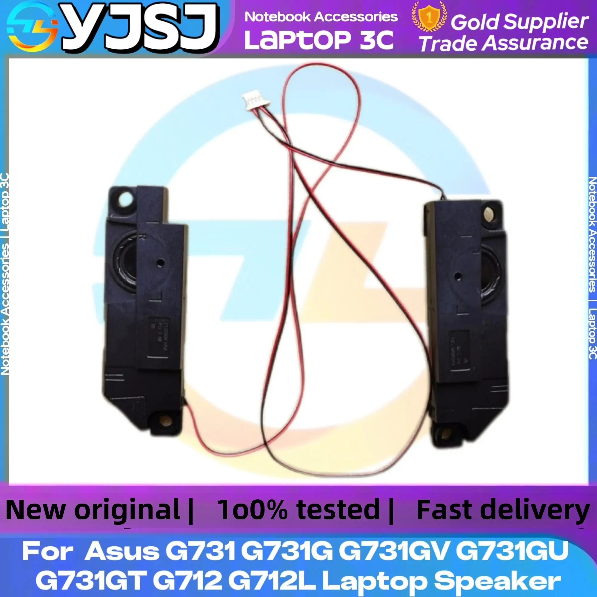 New GENUINE Original Laptop Speaker for Asus G731 G731G G731GV G731GU G731GT G712 built-in speaker left and right speaker G712L