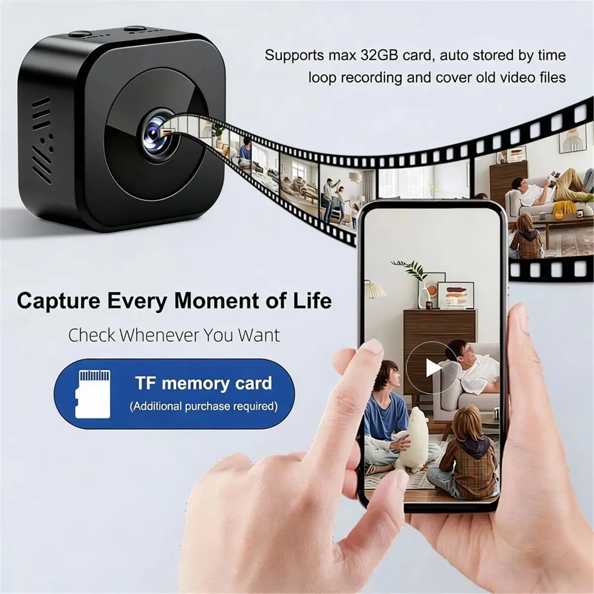update. 2PCS Mini Wifi Smart Monitor Surveillance Camera Video Voice DV Recorder Indoor Covert Wireless Security Camera