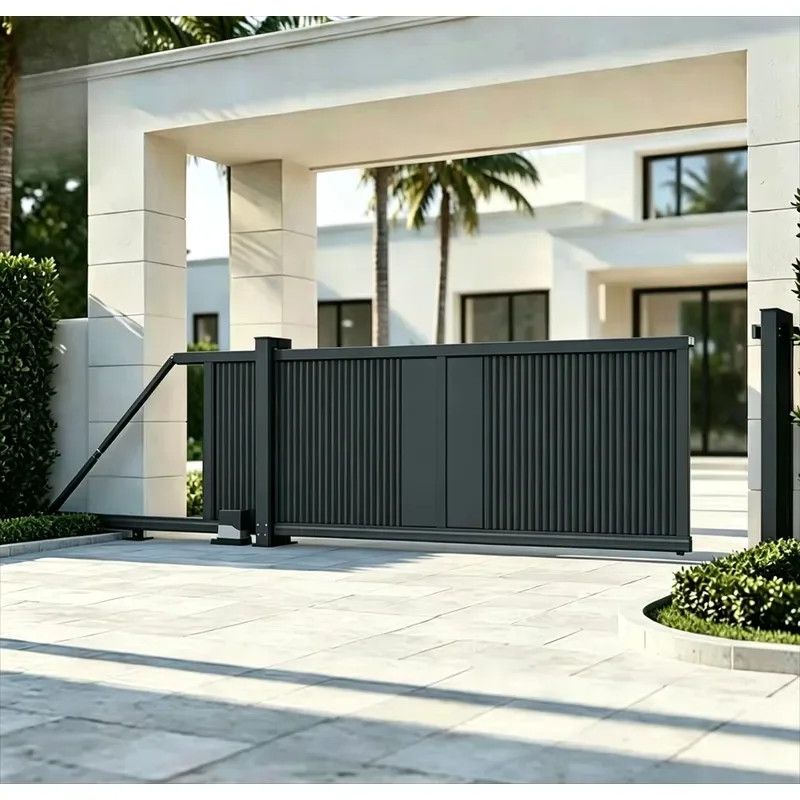 Garden Aluminum Sliding Gate New Gate Designs Fencing Trellis Gates Lane Sliding Cantilever Gate