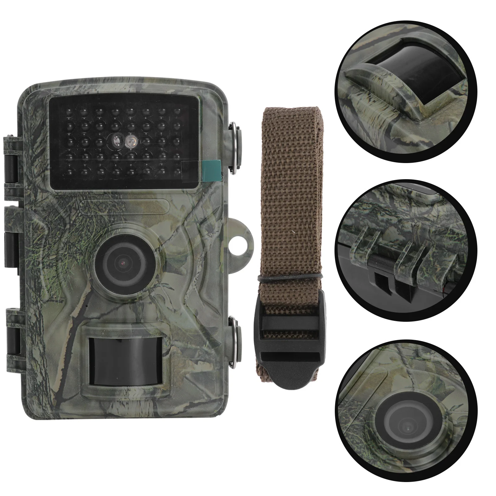 

Hunting Game Camera 12mp Pir Night Trigger IP66 Waterproof Trail Camera 1080p Video Wildlife Scouting Outdoor