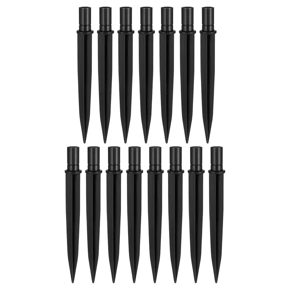 

15Pcs Reinforced Plastic Ground Stakes Replacement for Solar Path Light Stakes Garden Outdoor Torch Lighting Plastic Spikes