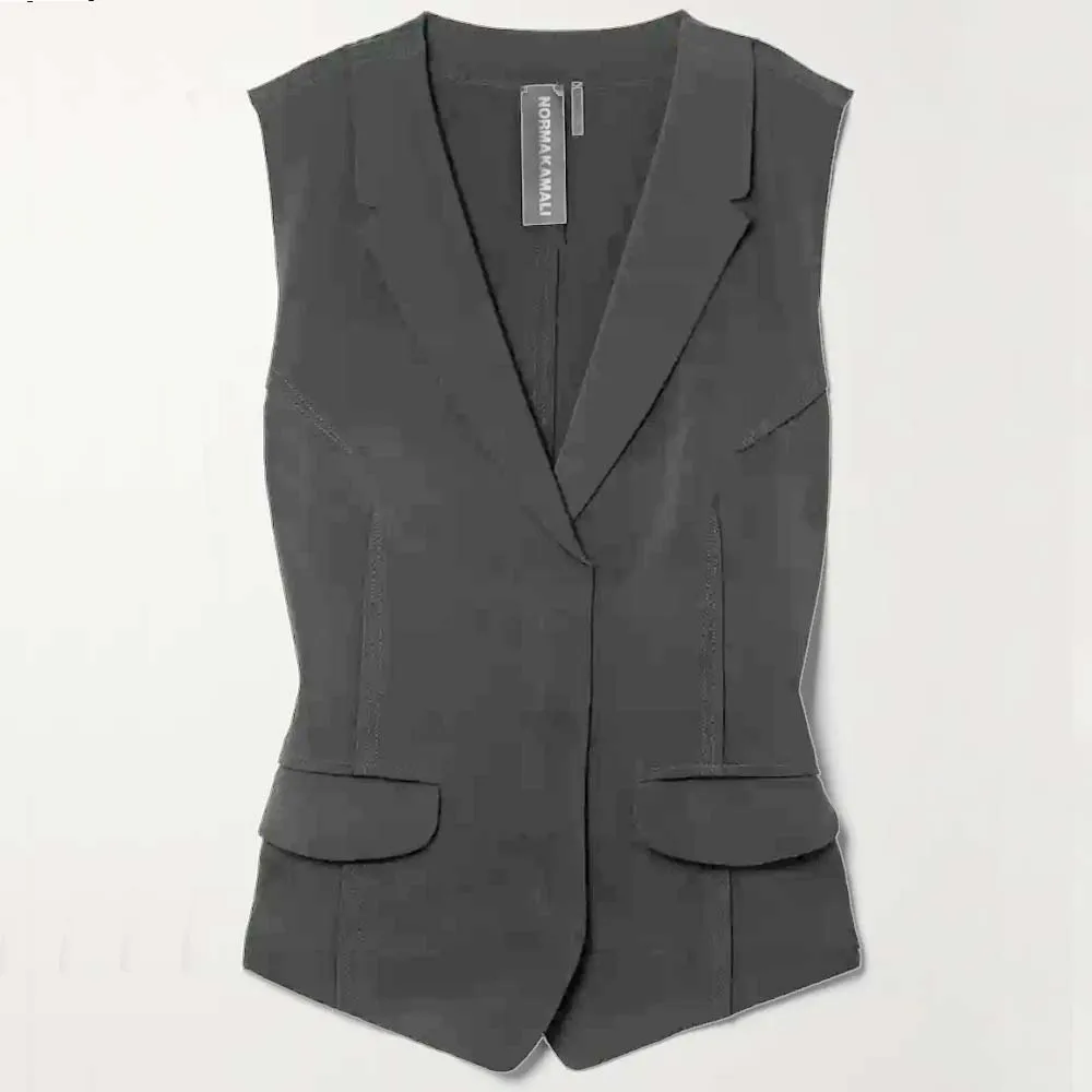 Women's Tailored Vest for Women Fashion 2023 Sleeveless Jacket Lapel Vests New in External Clothes Best Coats Jackets Clothing