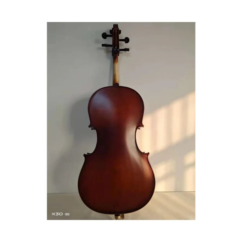 SONG Brand Maple Back cello with Bag and Bow, Hand Made, Solid Wood, Neck, 1/4