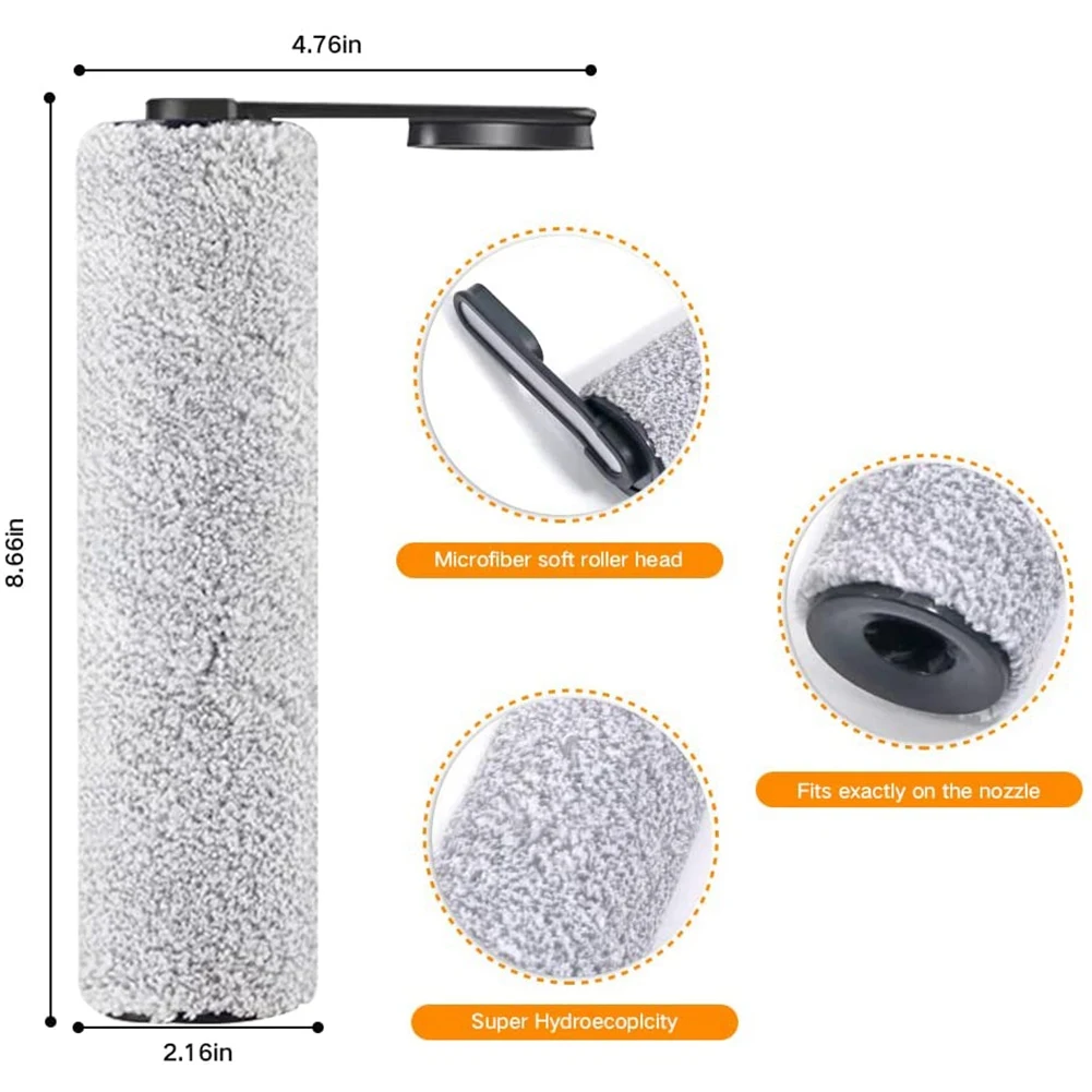 【Big Deal】Replacement Main Roller Brush For Tineco Floor ONE S5 Combo Cordless Wet Dry Vacuum Cleaner Accessories