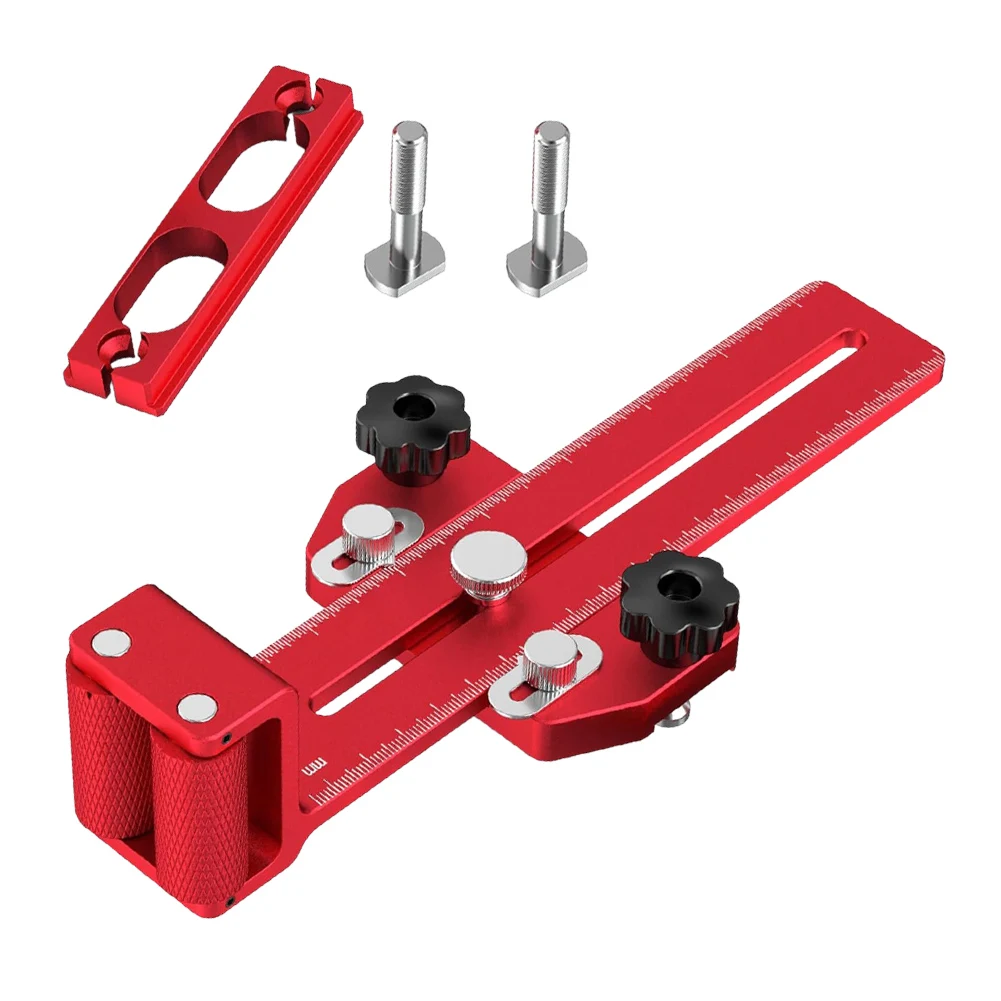 

Thin Rip Jig Table Saw Guide One Way Roller Bearing Table Saw Jig Guide Thin Plate Cutting Positioner For Table Saw Band Saw