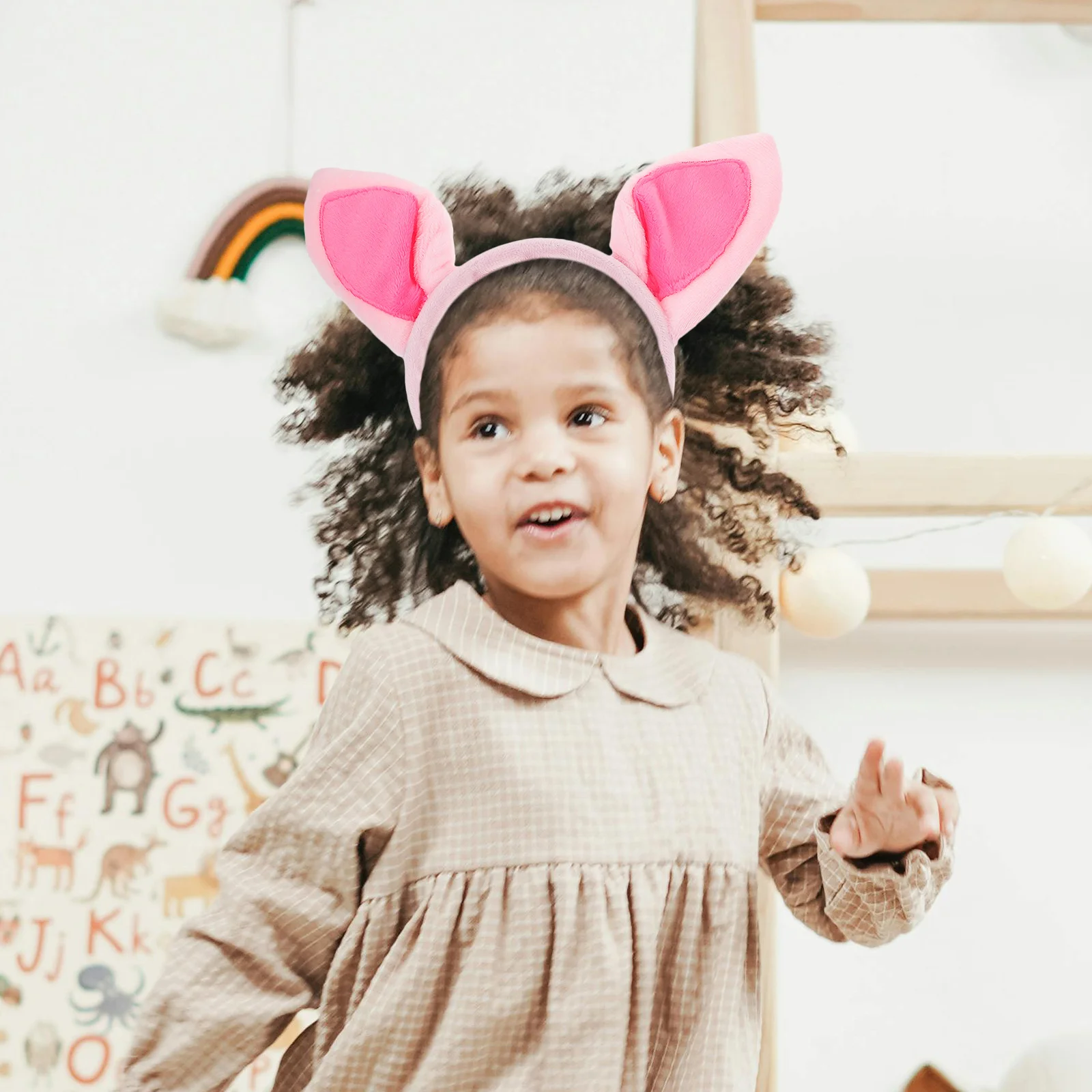 1 set Pig Headband Nose Prop Set Ear Headband For Cosplay Party Role Play Pig Costume Props Animal Cosplay Accessories