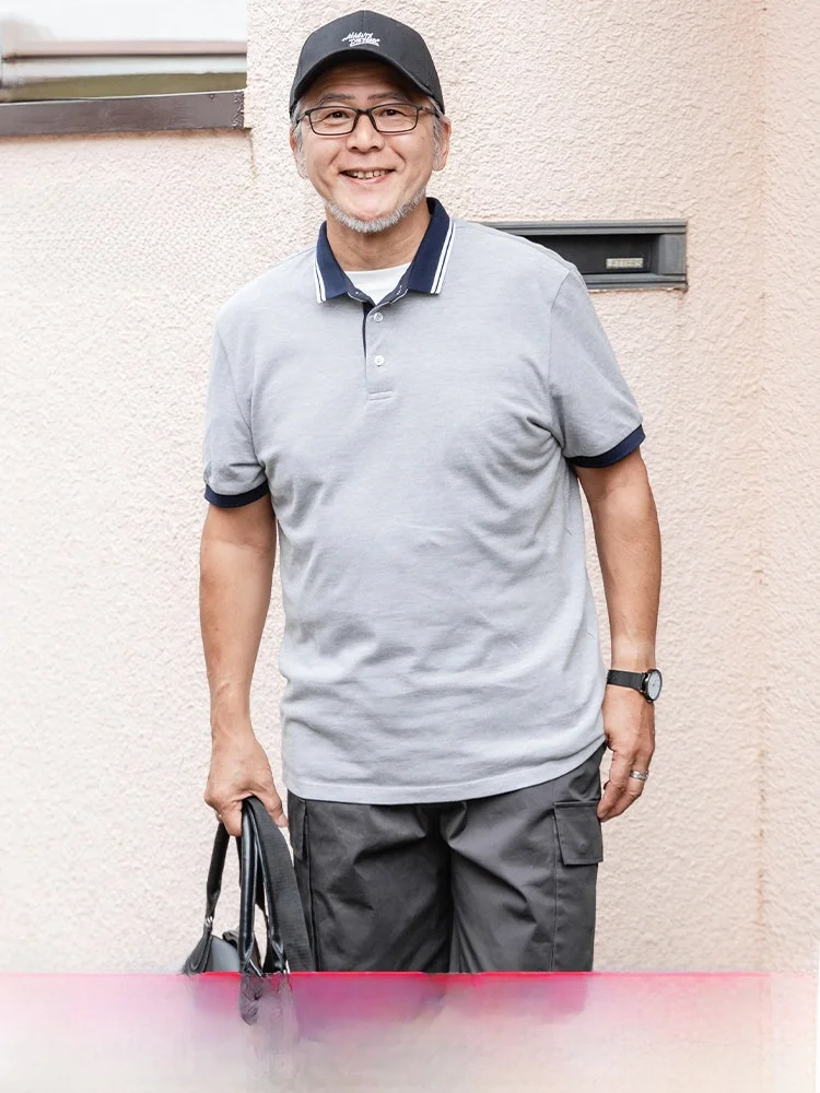 

Футболка из чистого хлопка с коротким рукавом, повседневная летняя одежда для мужчин среднего и старшего возраста, дышащая, удобная, мягкая, деловая.