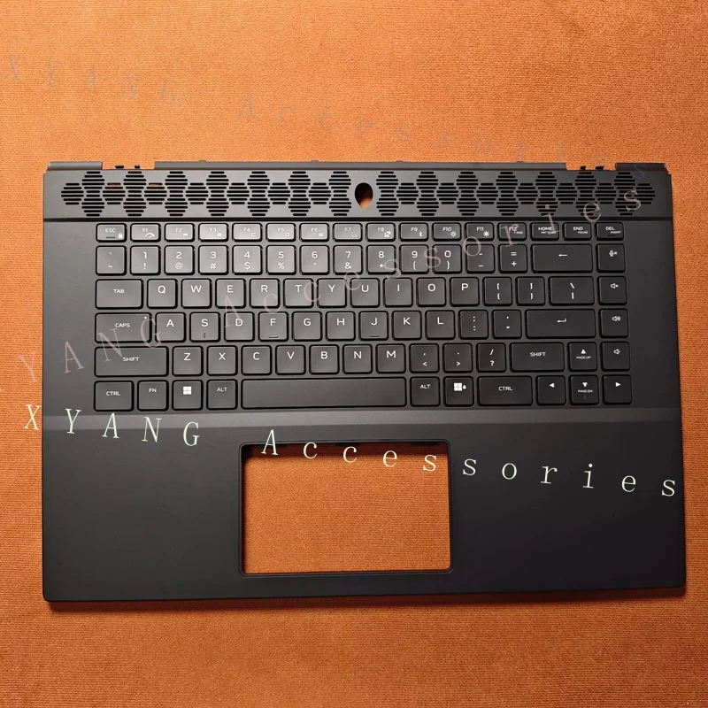 PP+  New Palmrest Upper Case US Keyboard For Dell Alienware M16 R2 Laptop 08TDGJ 0C1MH5 02CGJN