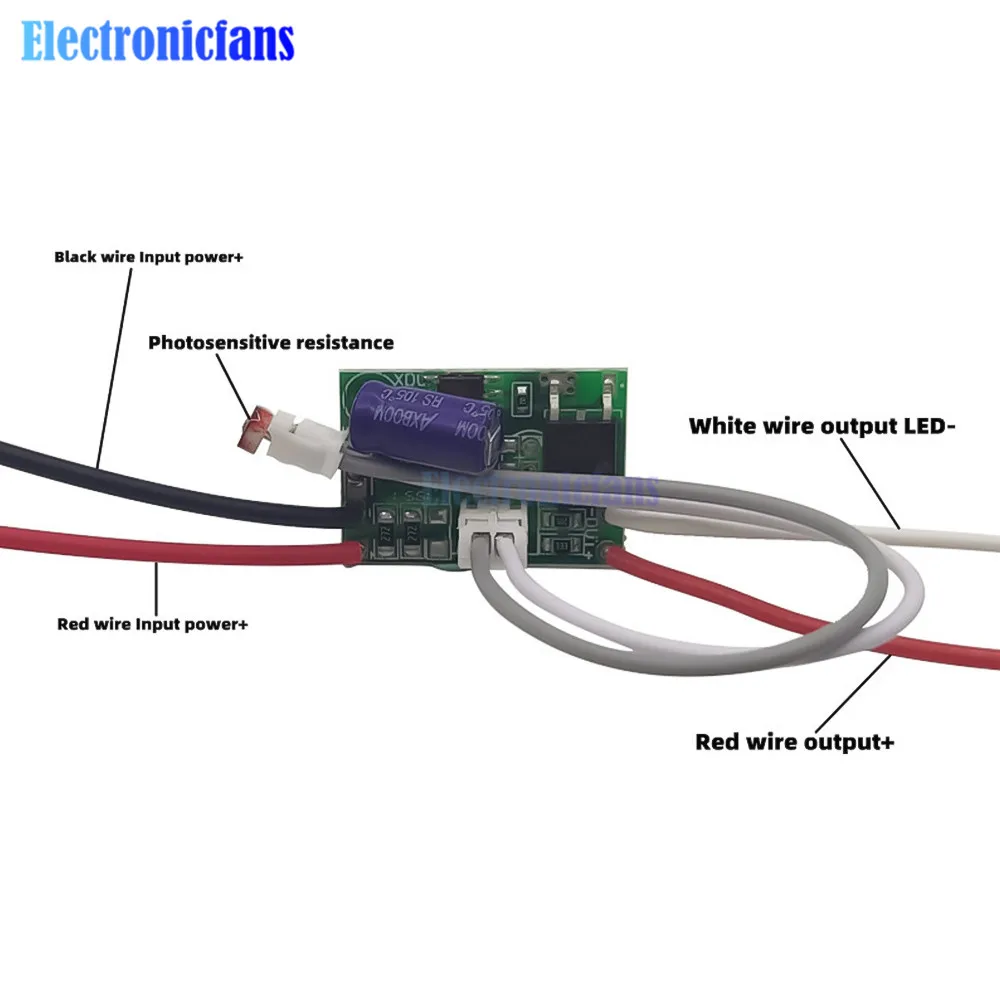 DC 3V-30V circuito di induzione di controllo della luce a LED a bassa tensione 5V 12V scheda di controllo dell\'interruttore della luce solare modulo