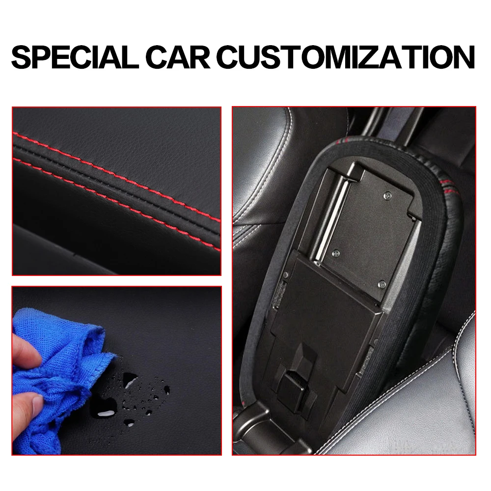 For Subaru Forester 2013 - 2024 2023 2022 2021 2020 2019 Car Armrests Box Cover Central Control Interior Decoration Accessories view 5