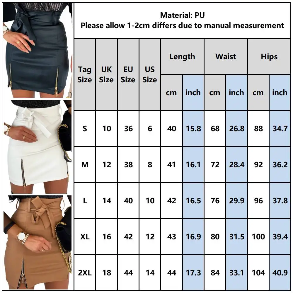 A-LINE High Waisted PU Leather Women\'s Skirt For 2024 Summer Elastic Bodycon Slim Hip Mini Dress Korean Fashion Female Clothing