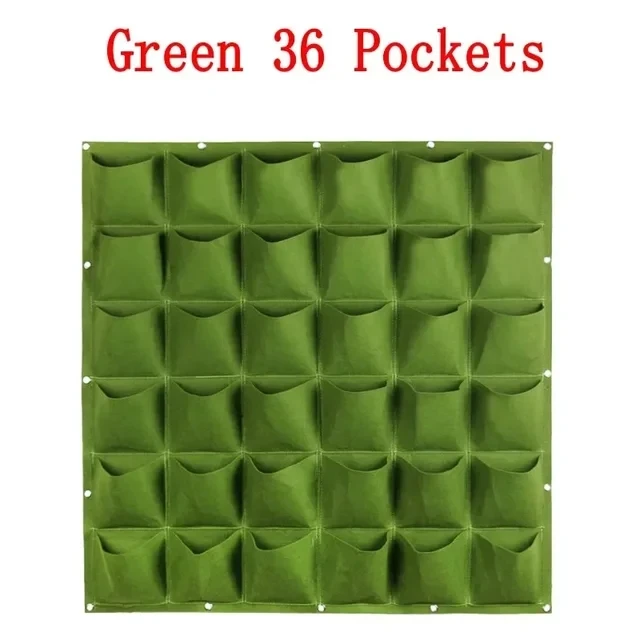 NIEUWE Muur Hangende Zakken Plantzakken Bloempot Huis Tuin Grow Bag Tuin Planter Verticale Suculentas Plant Pot Home Decor