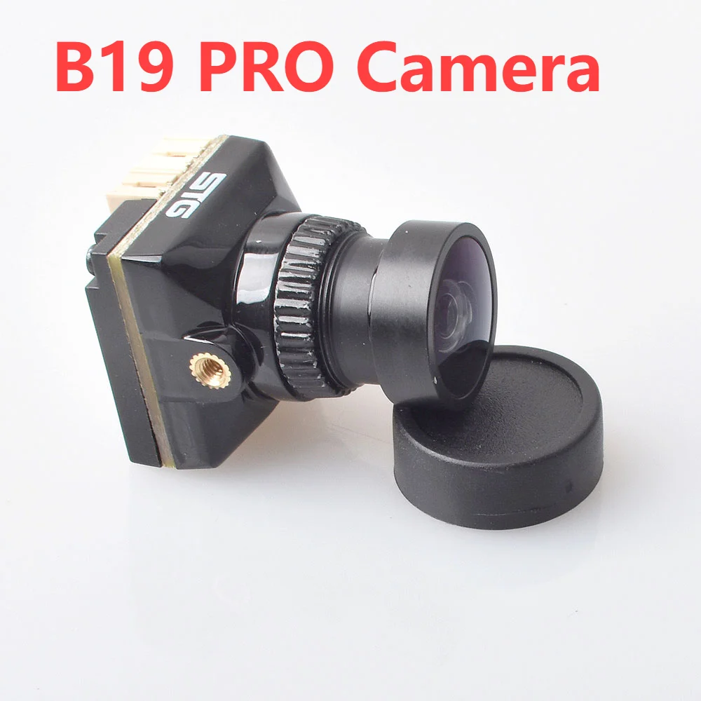 

JINJIEAN B19 PRO Mini FPV Camera 2.1mm Lens FOV135° Power 5V-30V PAL/NTSC OSD Internal Adjustable For RC FPV Racing Drone