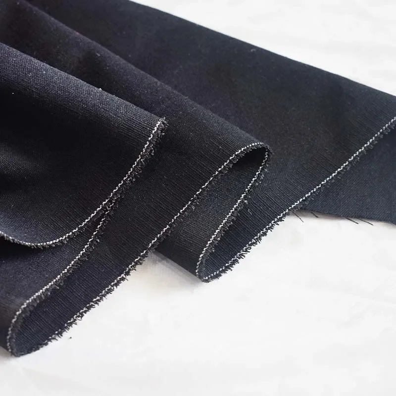 工場卸売在庫価格デニム生地光沢のあるジーンズデニム生地、ジーンズ、ズボン、コート、キャップのヤード単位販売