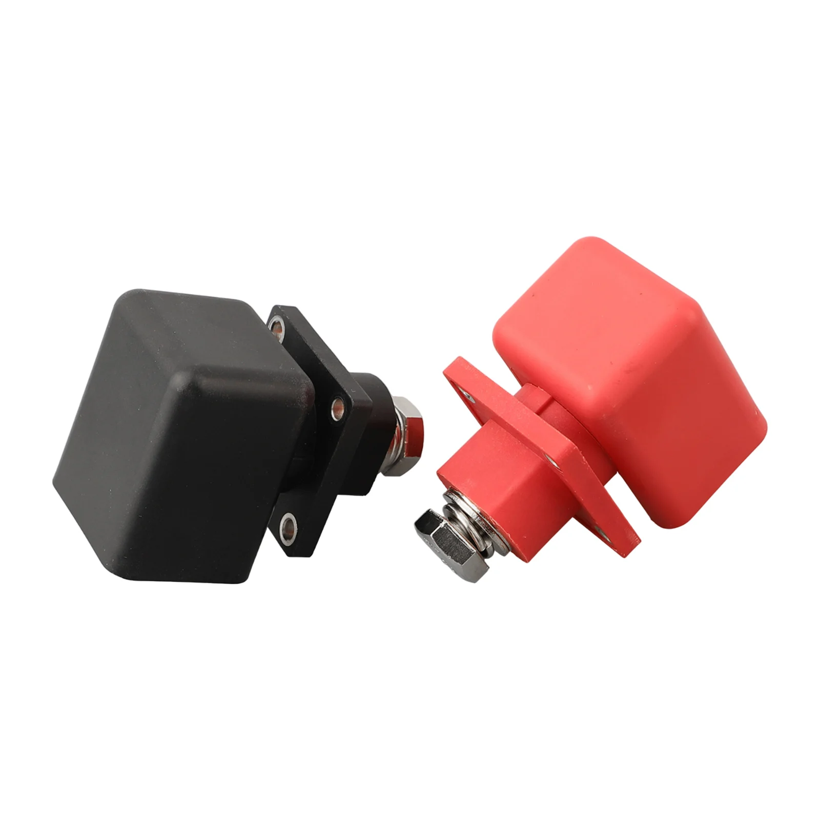 2X 300A Terminal Block for Lithium Battery Energy Storage Systems DC500V IP67 Rated with Guard and Crimp Screws