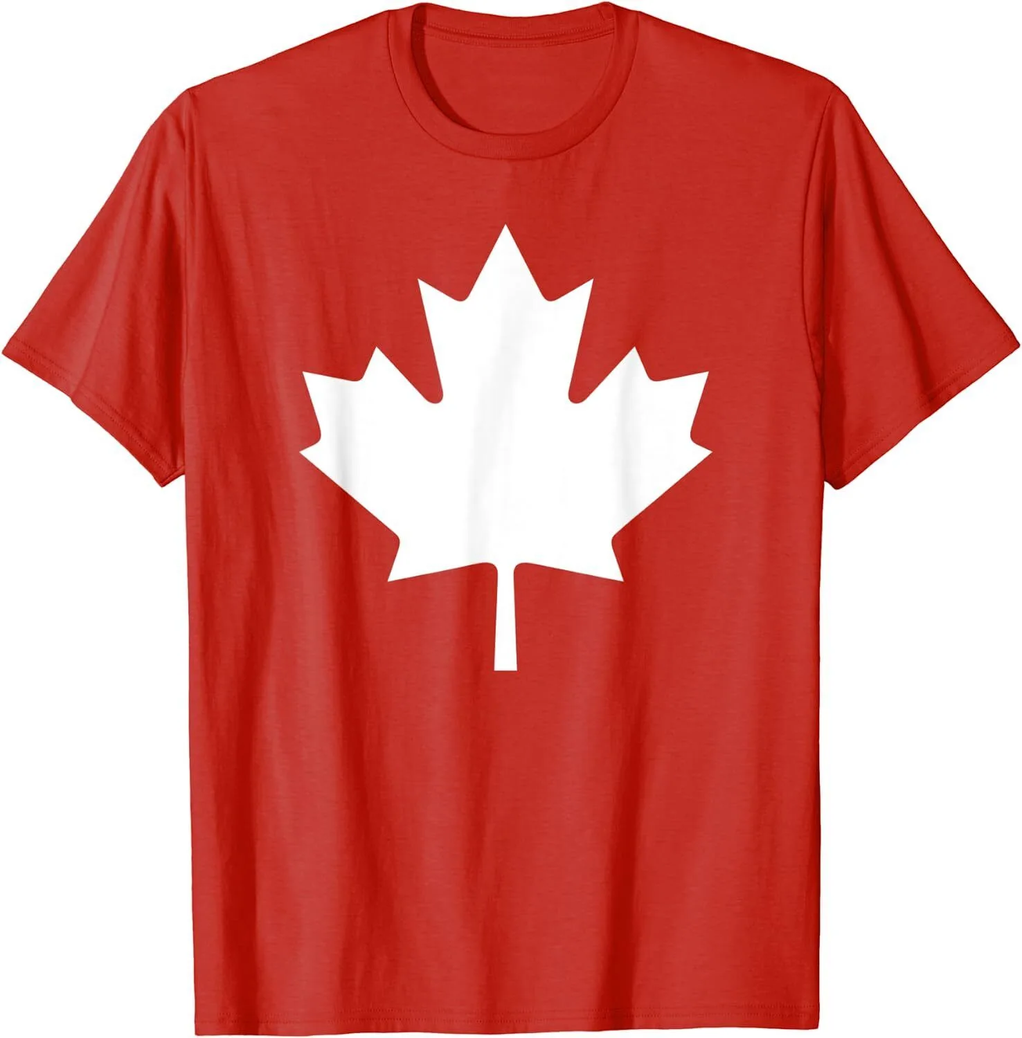 Canadian Flag Maple Leaf Canada Day Canada Lover Gift Unisex T-Shirt