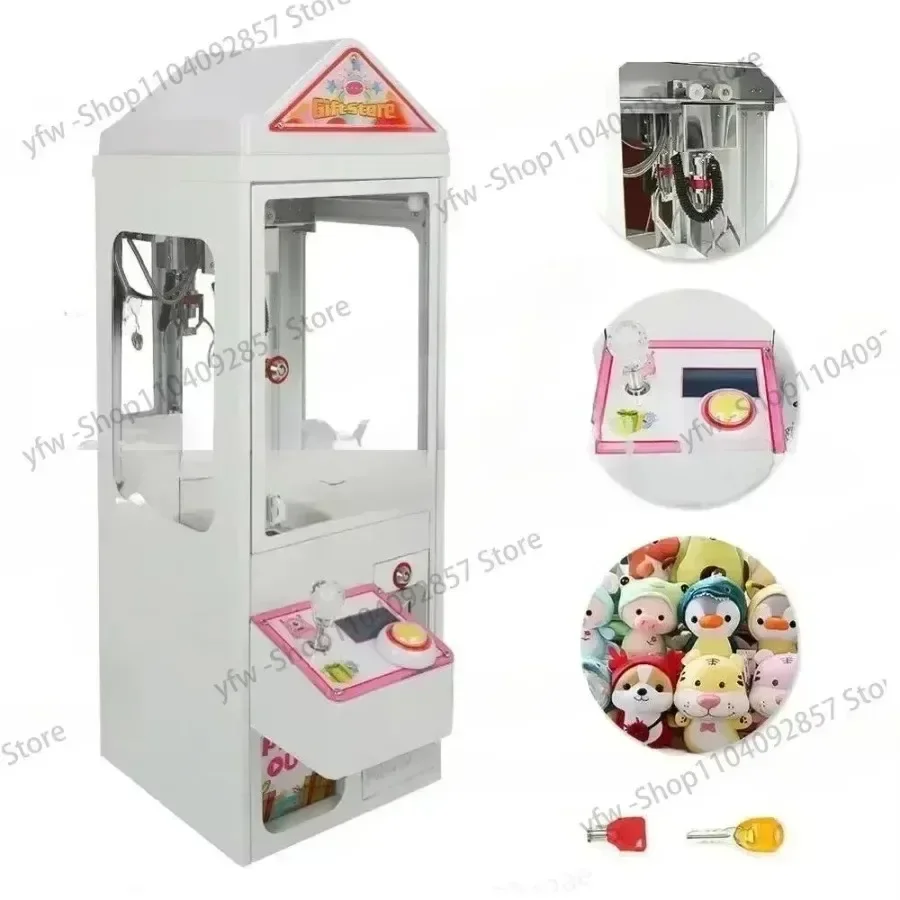 Mini Claw Crane Machine for Carnival, Arcade Grabber, Coin Operated, KTV, Cinema, 110V, 220V