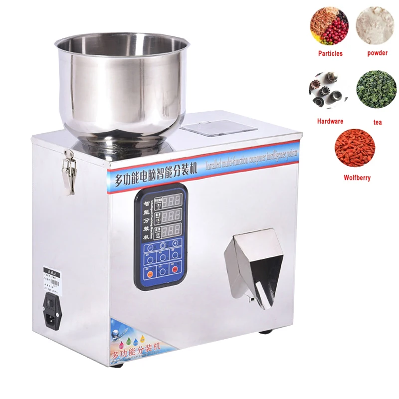 آلة تعبئة مسحوق الحبيبات آلة الوزن الأوتوماتيكية آلة تغليف المشملة لجسيمات بذور حبوب الشاي