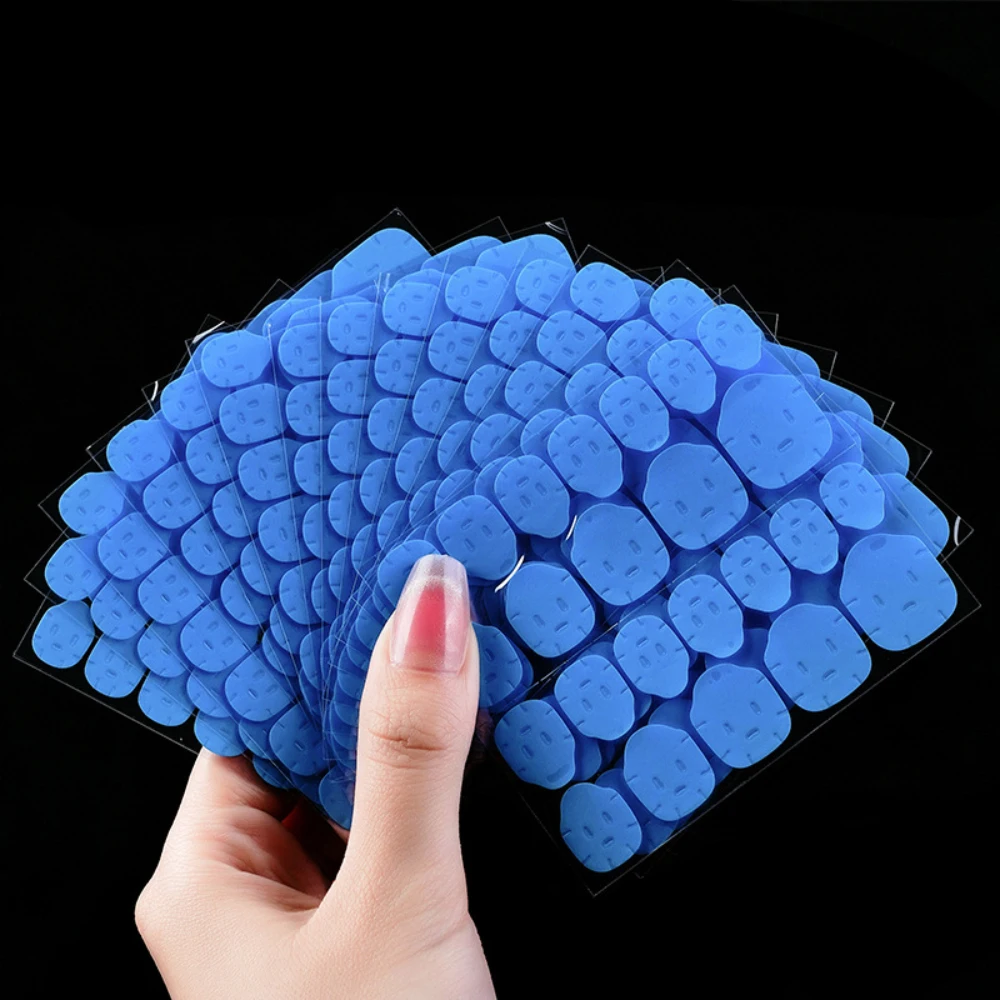 Nouvelle mode gelée colle Super collant 24 autocollants ruban adhésif imperméable faux ongles Gel détachable ongles bricolage conseils