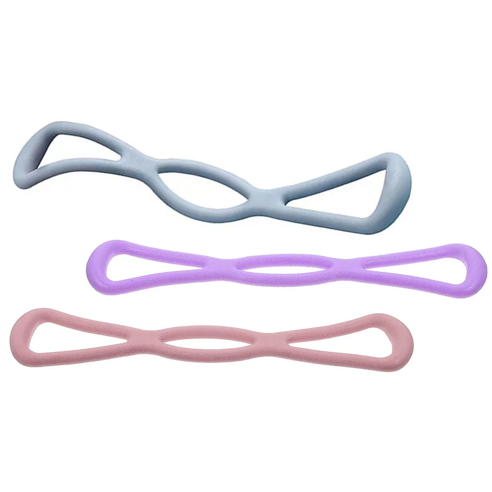 

3Pcs Yoga Resistance Band Fitness Resistance Strap Heavy Stretch Bands Elastic Exercise Bands for Full Body Strength Workout