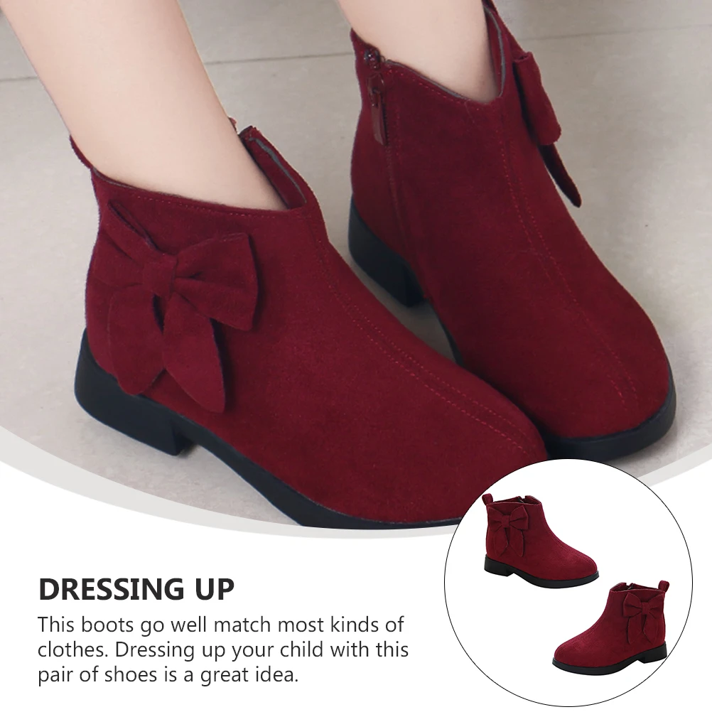 

Kids Shoes Children's Single Boots Baby Girl Autumn And Winter Toddler Girls Booties