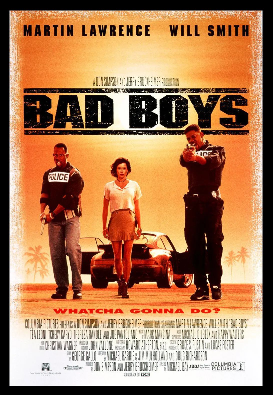 Will Smith Martin Lawrence Movie Bad Boys Posters Prints Wall Sticker Home Decor Bar Cafe Art Painting