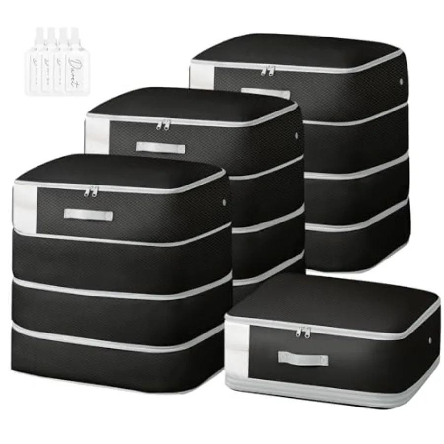 

Мешок для хранения одеял - Вместительный мешок для одеял объемом 130 л, 4-слойный, ультракомпактный, с функцией самосжатия, моющийся.