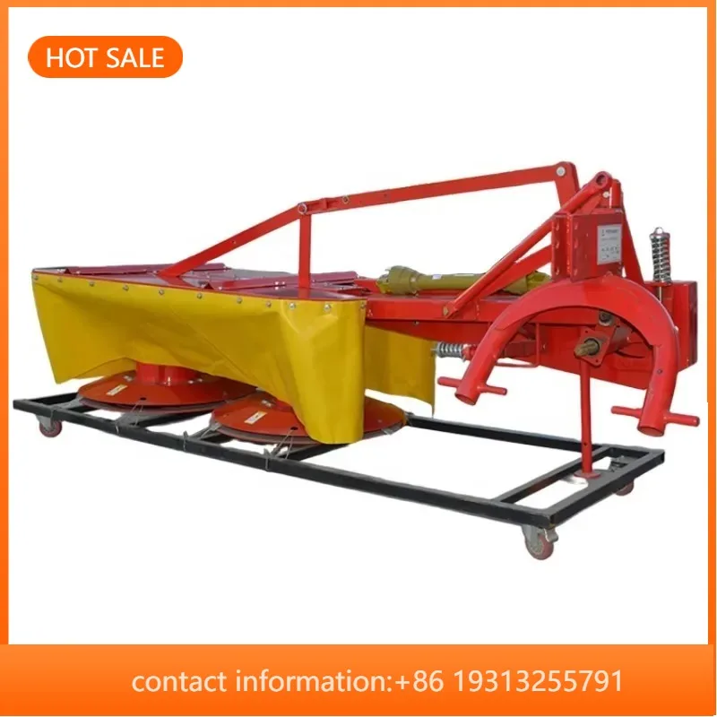 

【Best-selling】Rear-Mounted Double-Disc Rotary Hay Cutter Tractor Agricultural Mower