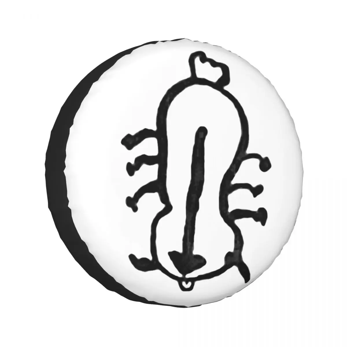 Avatar The Last Airbender Sokka's Drawing Appa Reserveradabdeckung für Auto Pajero 4x4 Radschutzabdeckungen 14