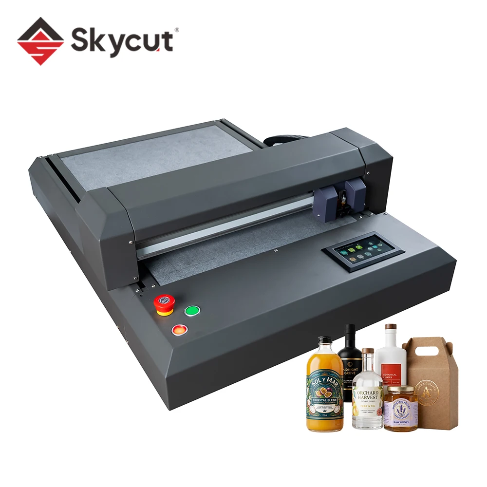 Skycut F3550-Pro Flatbed Cutting Plotter Dual Head Cutter Indentation Machine with Brushless Servo Motor