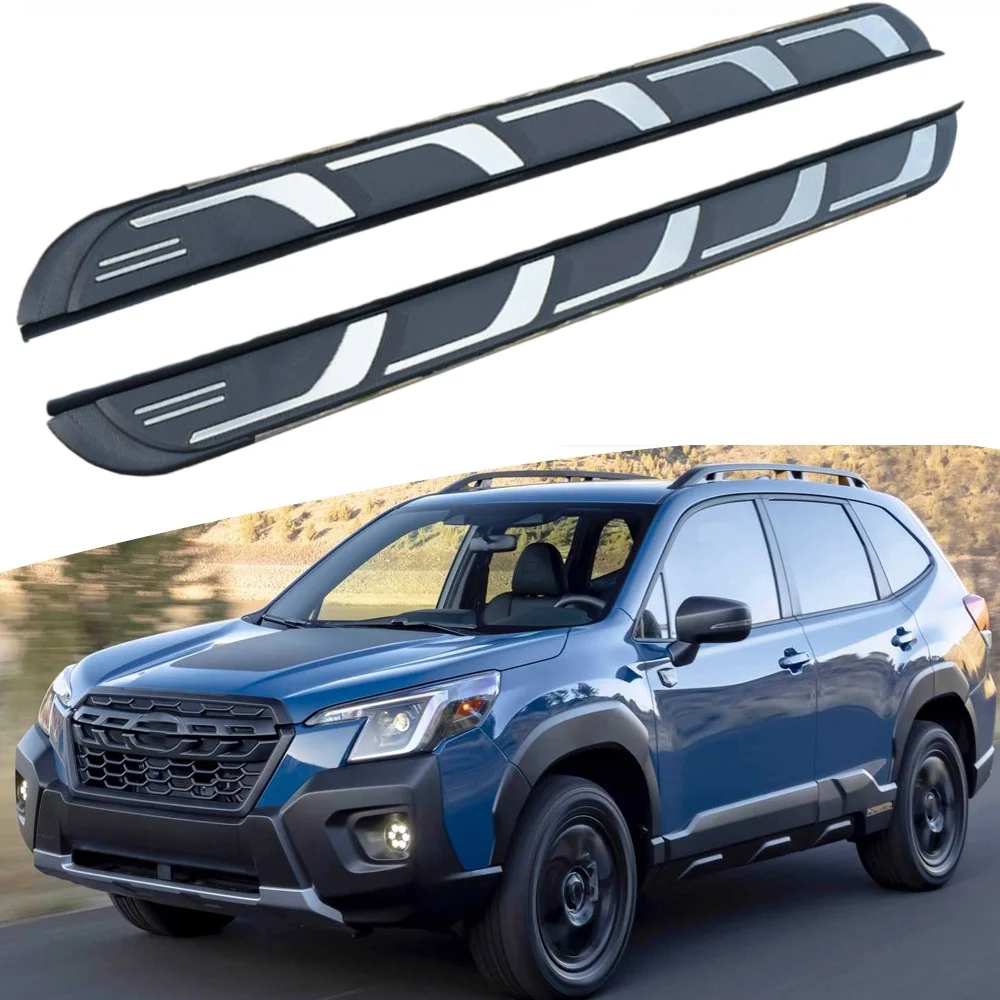 

Подножки (пороги) для Subaru Forester SK 2019-2024, алюминиевые, 2 шт., защита для автомобиля