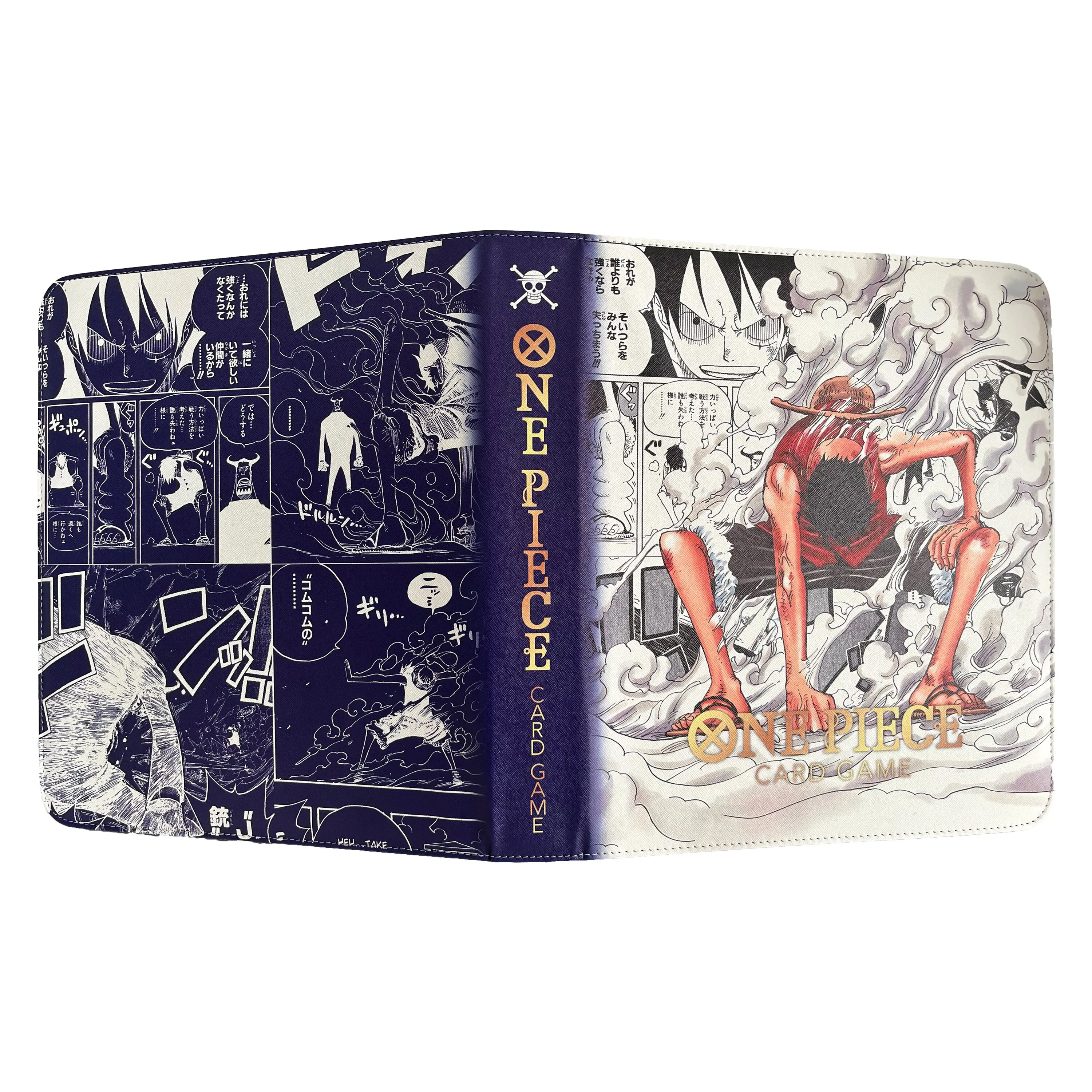OPCG One Piece Card Binder Heroines Album Series Nami Nico Robin Uta 540pcs Card Holder 9 Grid PU Gold Stamping Folder Toy Gifts view 4
