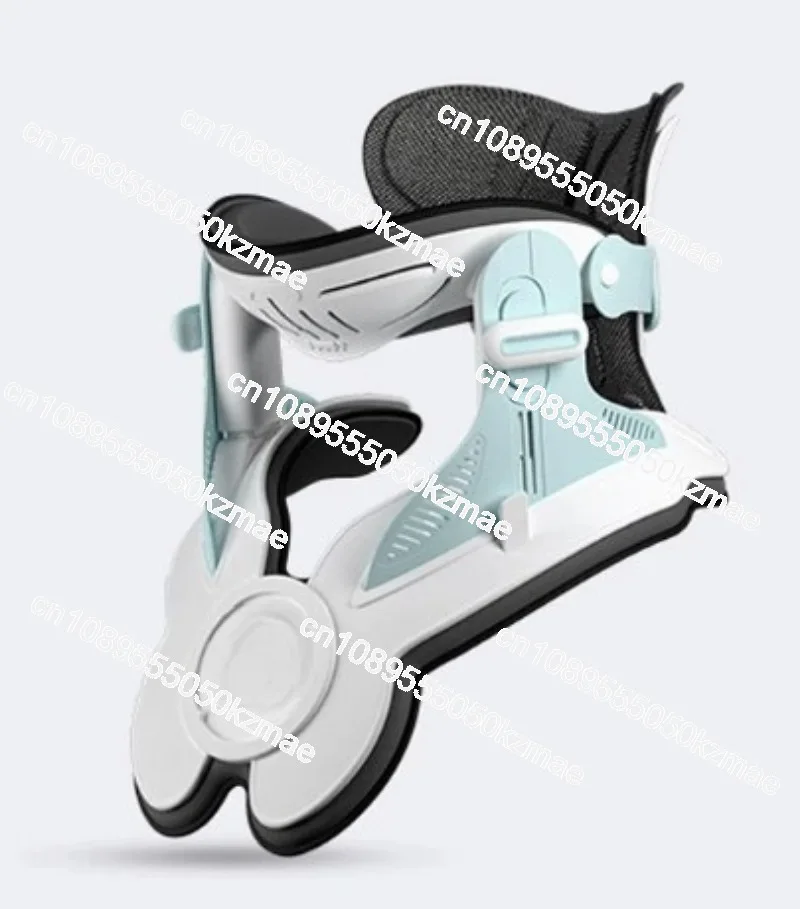 Neck brace, anti bowing and neck forward leaning correction device, home therapy traction device, fixed support, cervical protec