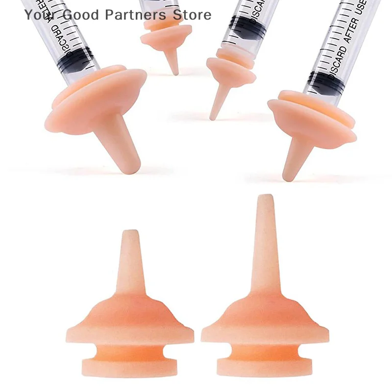 Sucette d'alimentation universelle en silicone pour animaux de compagnie, existe en différents continents, petit chat, lapin, nouveau-né, 1 pièce