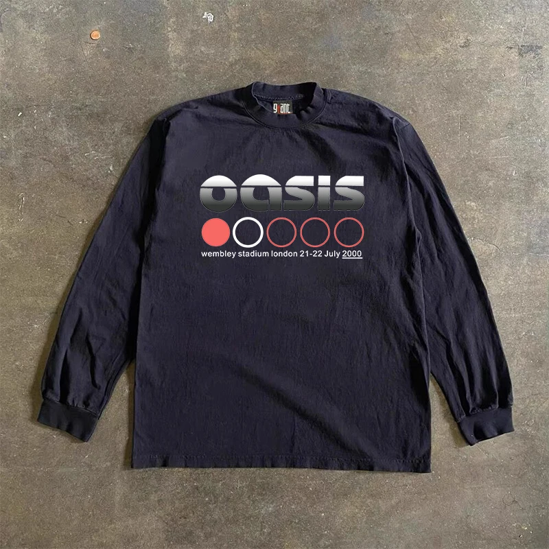 

Футболка с длинным рукавом из 100% хлопка, плотность 300 г/м², с уникальным дизайном в стиле хип-хоп, бархатистая на ощупь