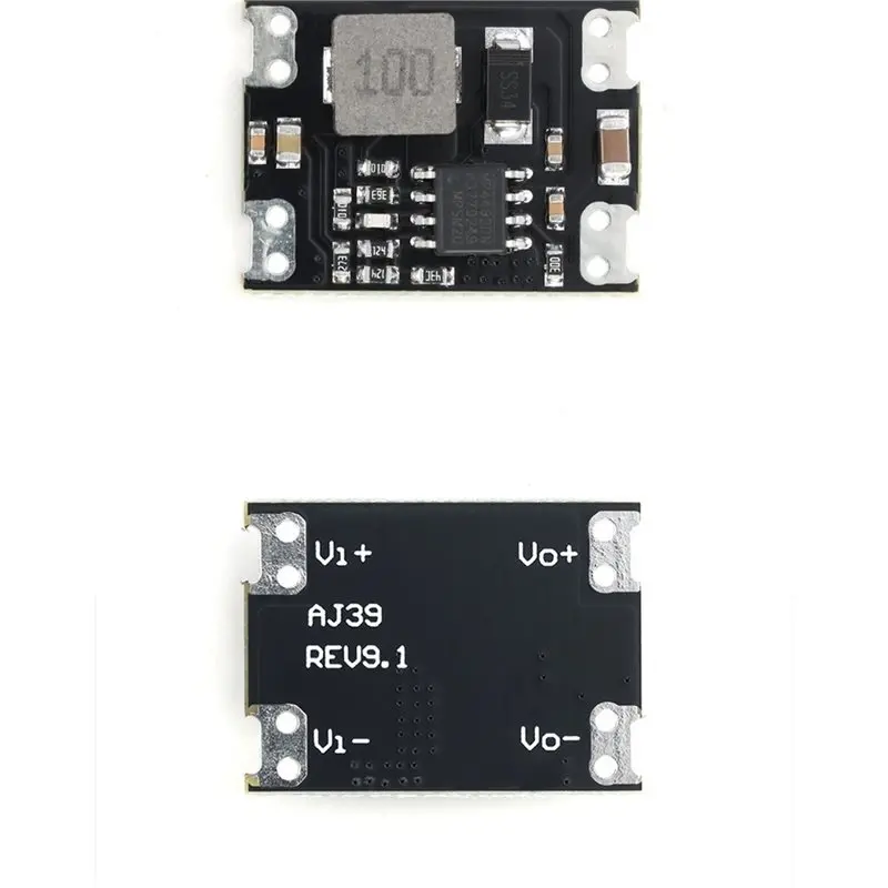 PHILE-Adjustable 5Pc Mini DC-DC Step Down Buck Converter Board 5.5V To 36V Input To 5V Output 3A 8W High Power Supply Module
