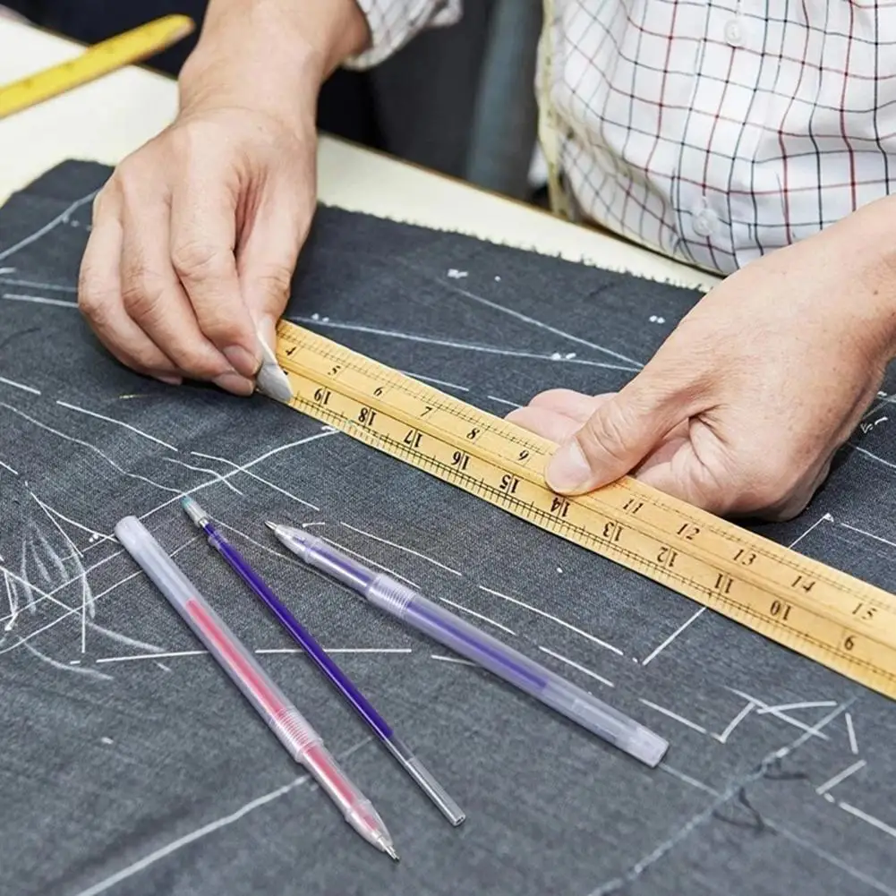 Wide Application  Useful Sewing Quilting Heat Erasable Pen Portable Fabric Marker Pen Smooth Writing   Sewing Accessories