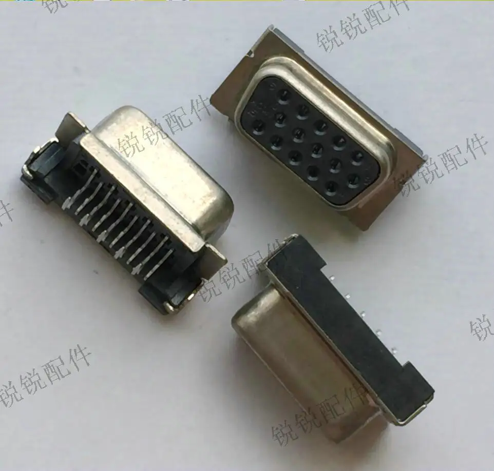 For ACON Notebook D-SUB Serial Connector 15P VGA Female DIP VGA Interface Socket
