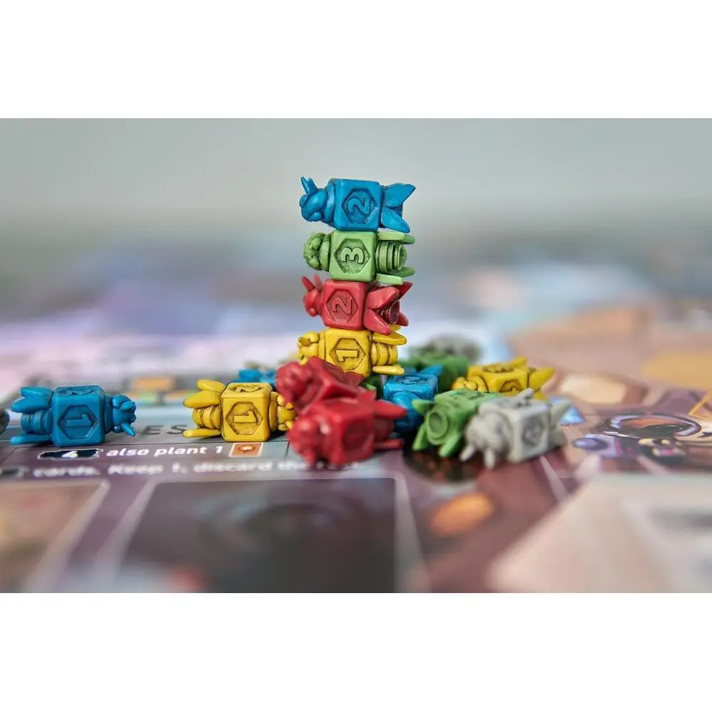 Connie Vogelmann's Apiary: لعبة استراتيجية فضائية مع النحل العبقري |   بناء خلية النحل، فينشر كوزموس، توسيع المستعمرة |   1-5 لاعبين،